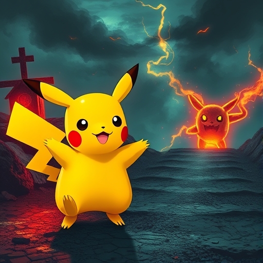pikachu on road to hell
